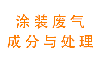 噴漆涂裝廢氣有哪些成分？該用什么廢氣處理設備？